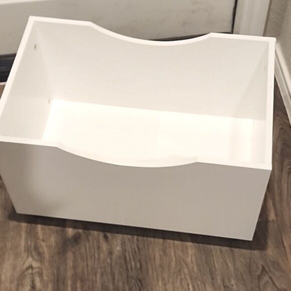 At Home White Rolling Tote - Picture 6 of 6